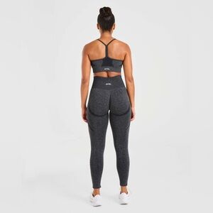 AYBL Empower Seamless Leggings- Black Marl